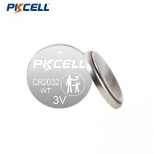 3V CR2032WT 리튬 단추형 배터리(220mAh) | PKCELL