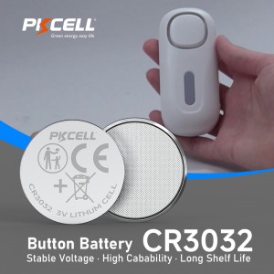 3V CR3032 Lithium Button Cell Battery (500mAh) | PKCELL