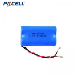 PKCELL ER14250 ER14505 ER26500 3.6V LI-SOCL2 Battery Packs Supplier