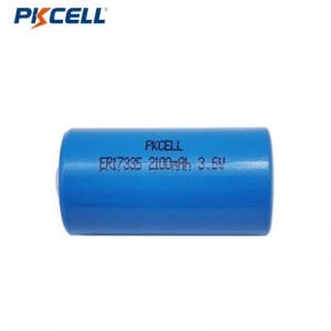 PKCELL 3,6v 2100mAh primært lithiumbatteri ER17335 til intelligente vandmålere