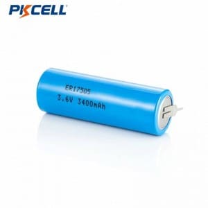 PKCELL ER17505 3.6V 3400mAh LI-SOCL2 Battery Supplier