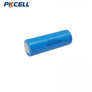 Fournisseur de batterie PKCELL ER17505M 3.6V 2800mAh Li-SOCL2