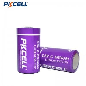 미터 장비용 PKCELL 3.6vc 크기 배터리 9000mah 리튬 배터리 ER26500