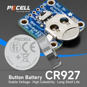 3V CR927 Lithium Button Cell Battery (30mAh) | PKCELL