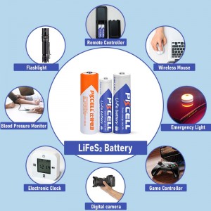 Batterie Li-FeS2 FR03 FR10445 AAA 1,5 V 1200 mAh | PKCELL