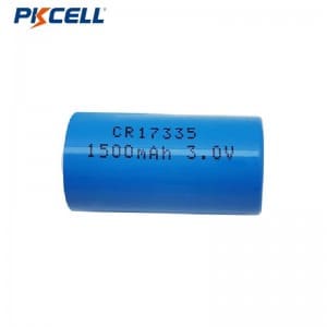 PKCELL CR17335 3V 1500mAh LI-MnO2 ผู้ผลิตแบตเตอรี่