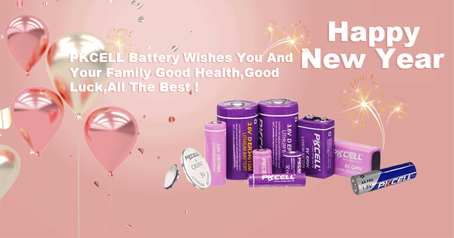 PKCELL Battery Wishes You A Happy New Year